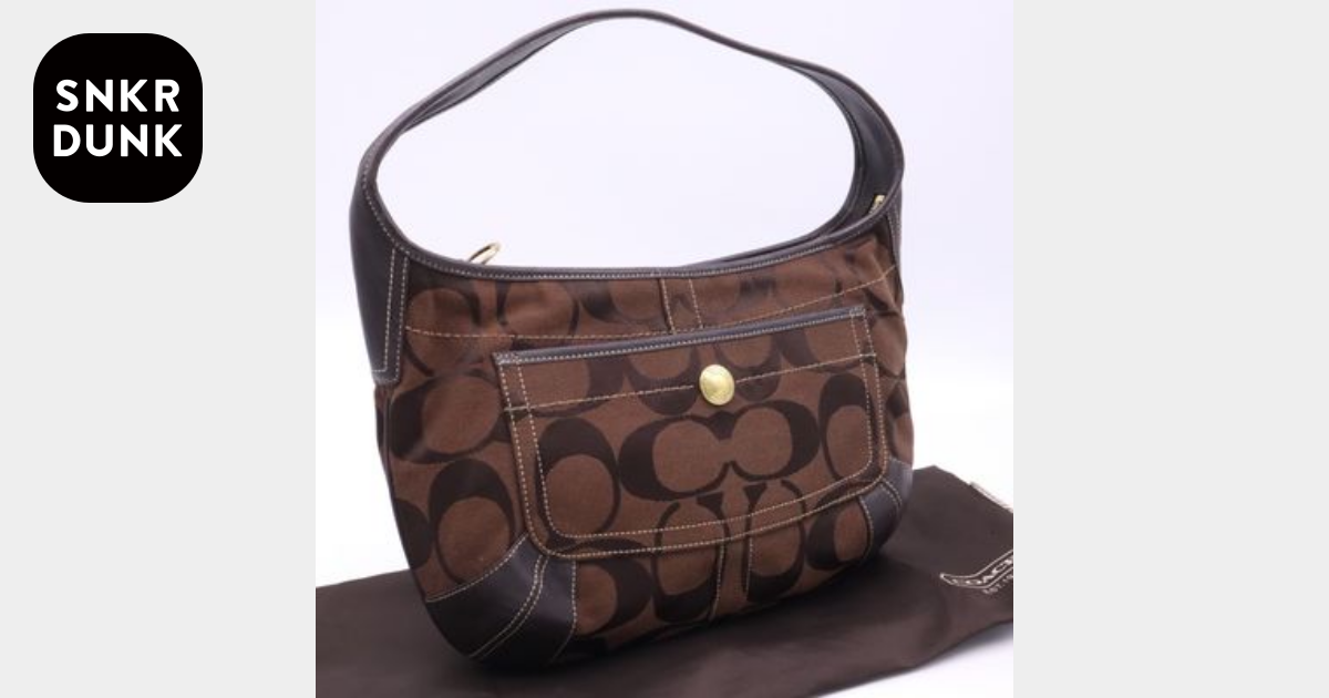 B (目立った傷や汚れなし)】美品 COACH コーチ キャンバス 