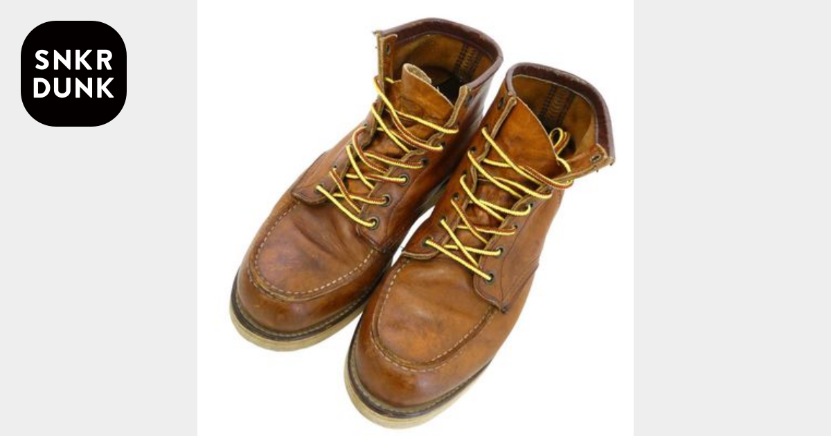 D (傷や汚れあり)】RED WING レッドウィング 875 刺繍羽タグ アイ