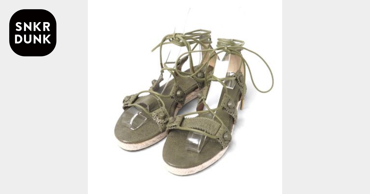 A (未使用に近い)】□美品□BALENCIAGA バレンシアガ サンダル サイズ