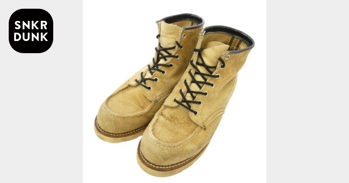 D (傷や汚れあり)】RED WING レッドウィング 8173 刺繍羽根タグ