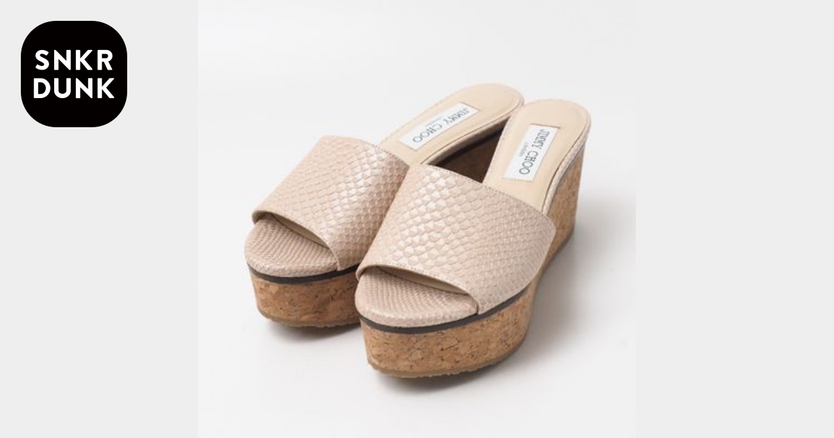 A (未使用に近い)】□美品□JIMMY CHOO ジミーチュウ サンダル サイズ