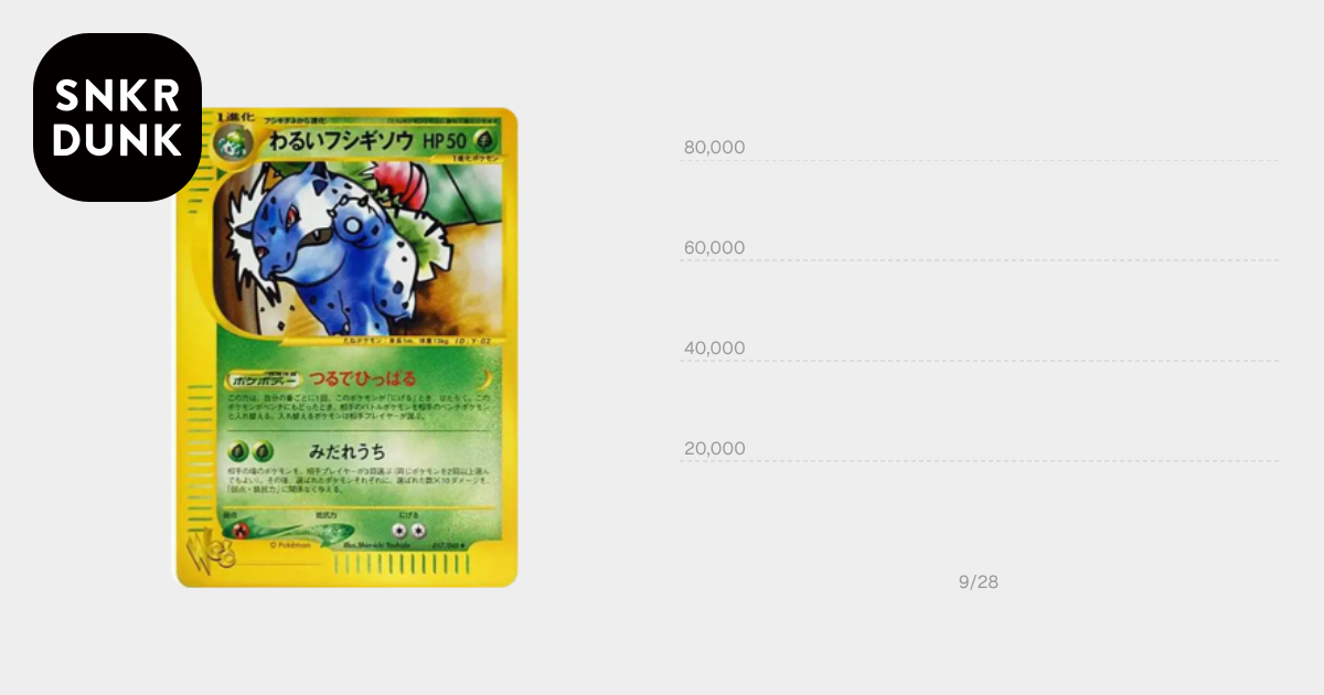 わるいフシギソウ ◇ [web 017/048](ポケモンカード☆web)通販・買取