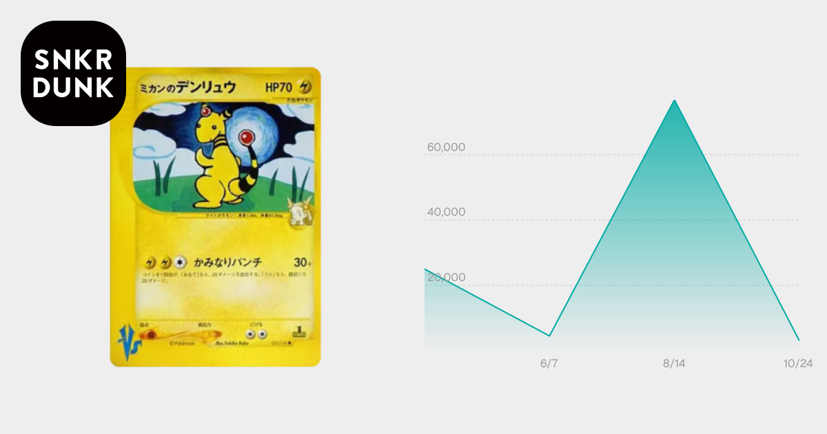 良品　ミカンのデンリュウ　カードe VS 1ed ミカンのデンリュウ ○ :1ED [VS 031/141](ハーフデッキ「リーダーズ
