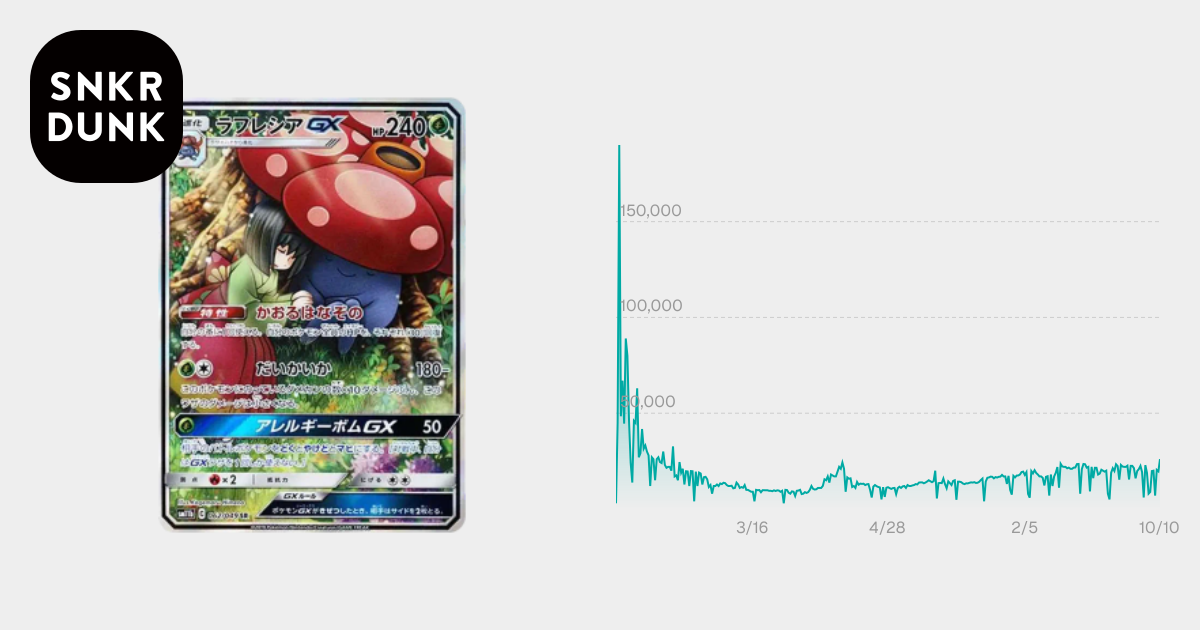 ラフレシアGX SR: SA[SM11b 062/049](強化拡張パック「ドリームリーグ