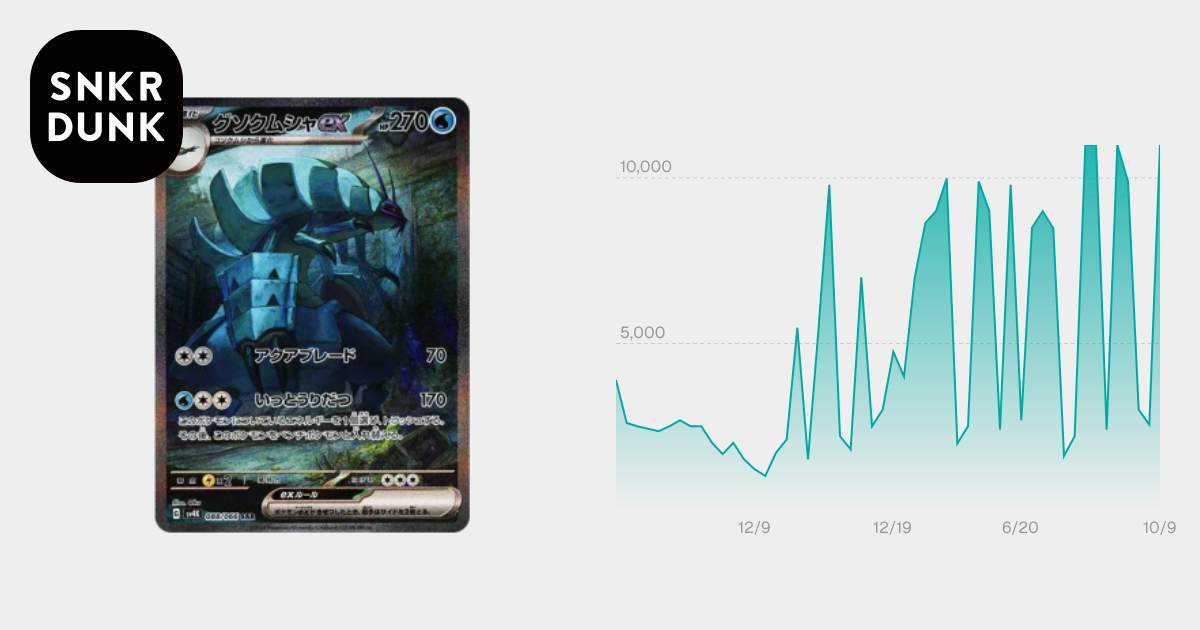 PSA10】グソクムシャex SAR[SV4K 088/066](拡張パック「古代の咆哮