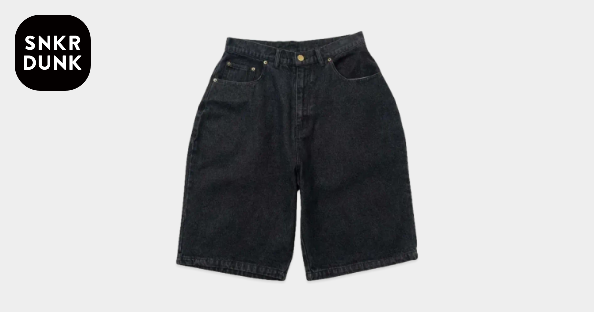 Student Apathy バギーデニムショーツ Student Apathy Denim shorts 