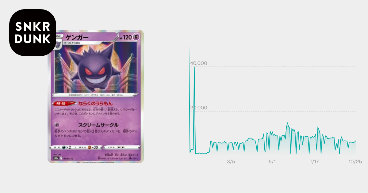 PSA10】ゲンガー [S12a 048/172](ハイクラスパック「VSTARユニバース