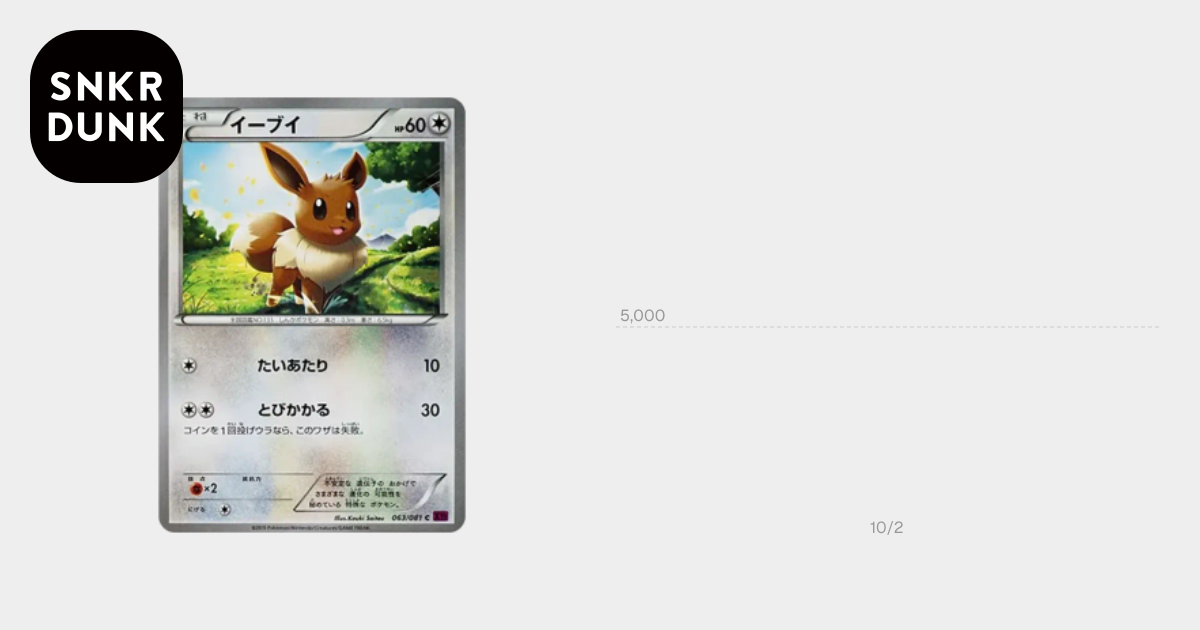 超希少！【PSA10】イーブイ C XY7 バンデットリング 063/081 イーブイ C [XY7 063/081](拡張パック「バンデットリング」)通販・買取