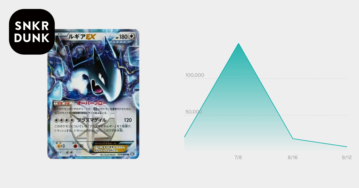 ルギアEX R [BW7 059/070](拡張パック「プラズマゲイル」)通販・買取