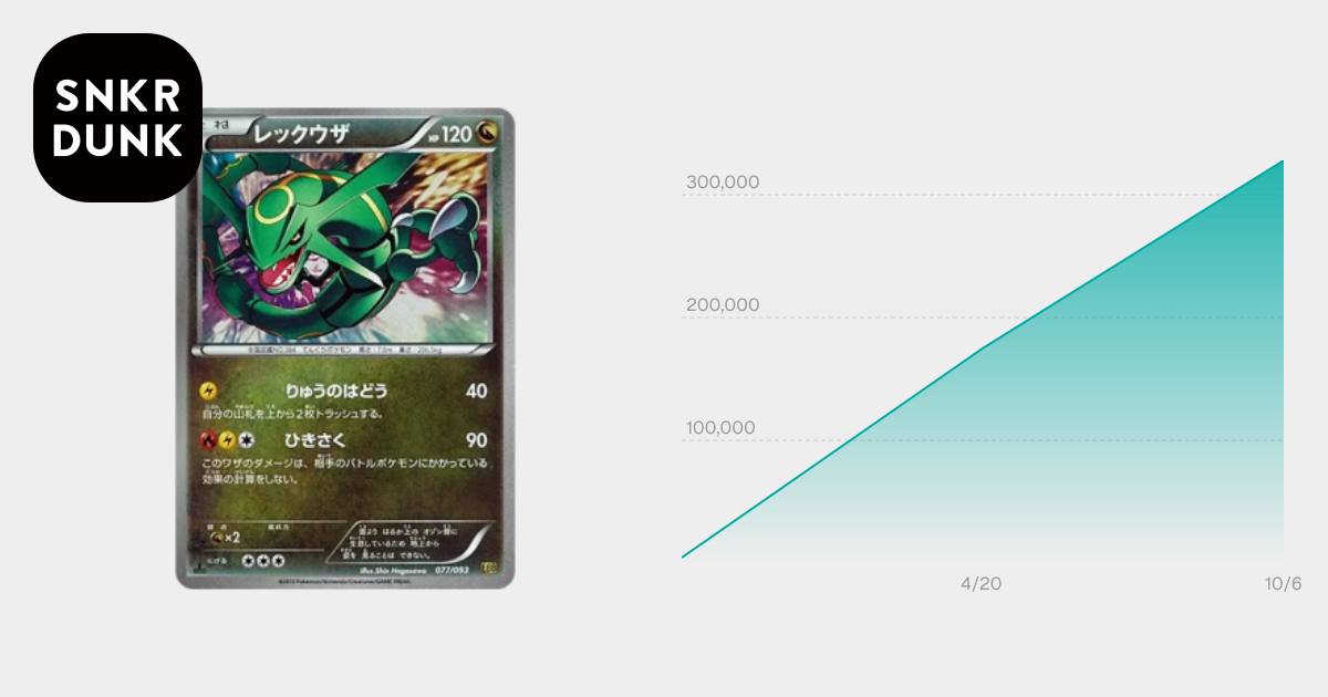 【PSA10】レックウザ EBB 1ED 077/093 PSA10】レックウザ :ミラー :1ED [EBB 077/093](コンセプトパック「EX