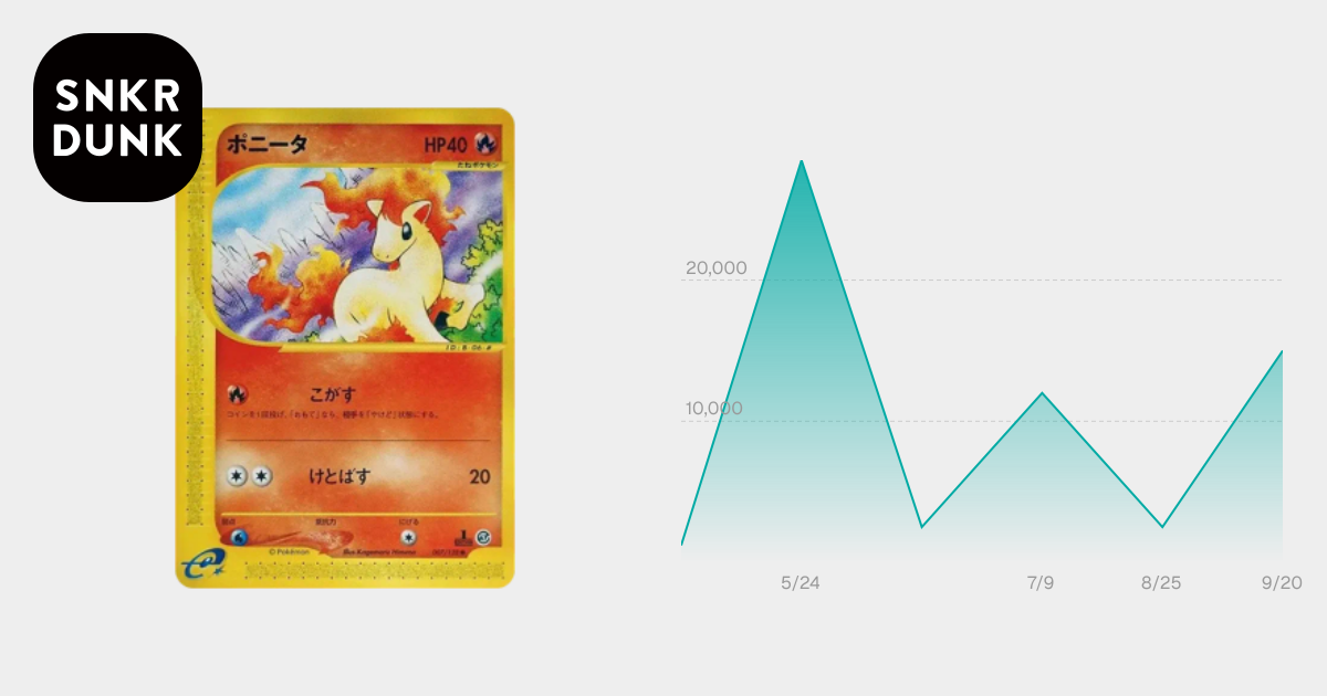 PSA10】ポニータ ○ :1ED [e1 007/128](ポケモンカードe 第1弾「基本