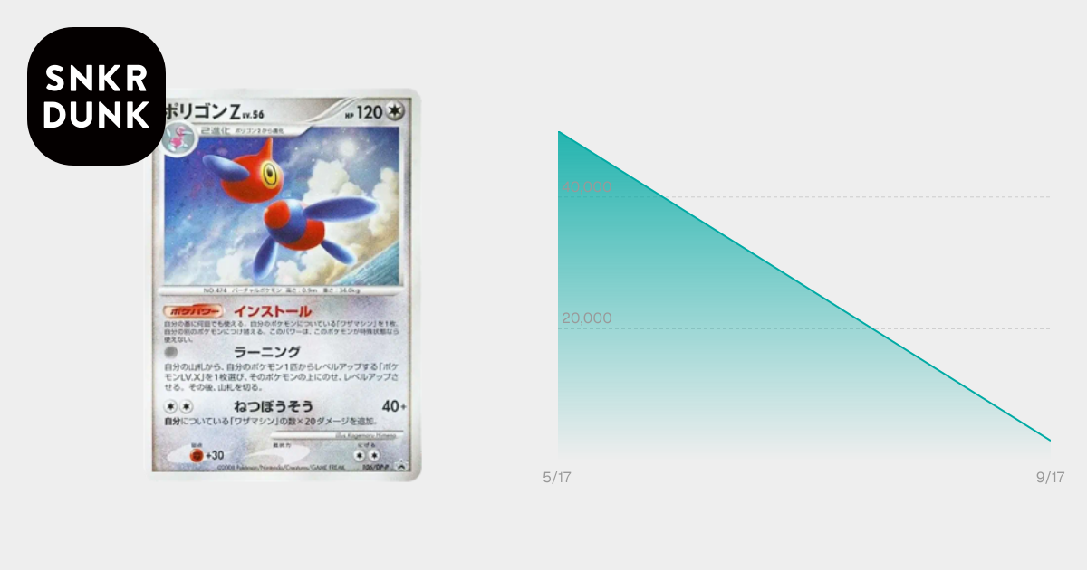 ポリゴンZ [DP-P 106](プロモーションカード「ポケモンカードゲームDP