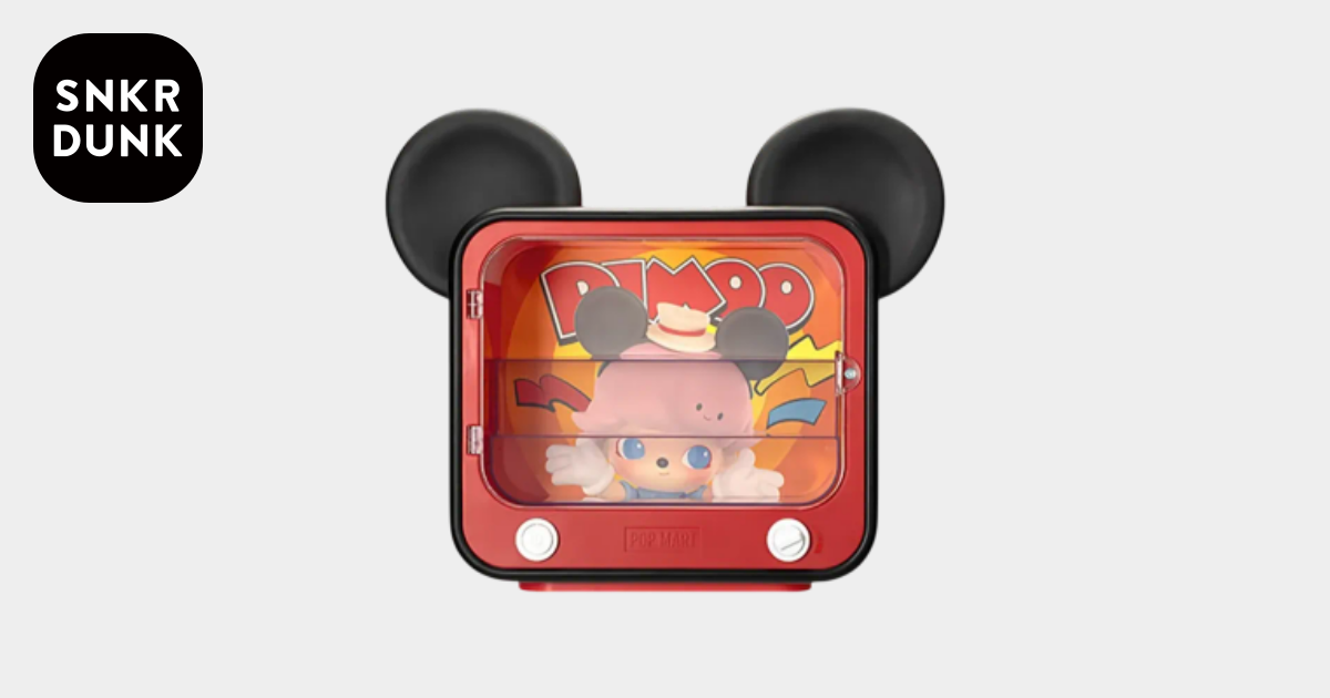 ポップマート DIMOO WORLD × DISNEY TV Set ルミナス ディスプレイ