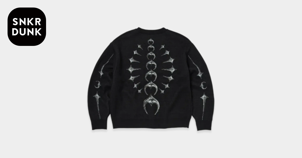 THUG CLUB TC Bone Knit Cardigan 