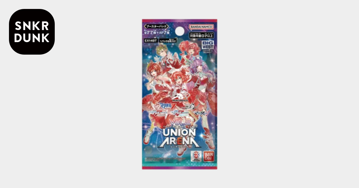 ユニオンアリーナ ブースターパック「マクロス シリーズ Vol.2」パック