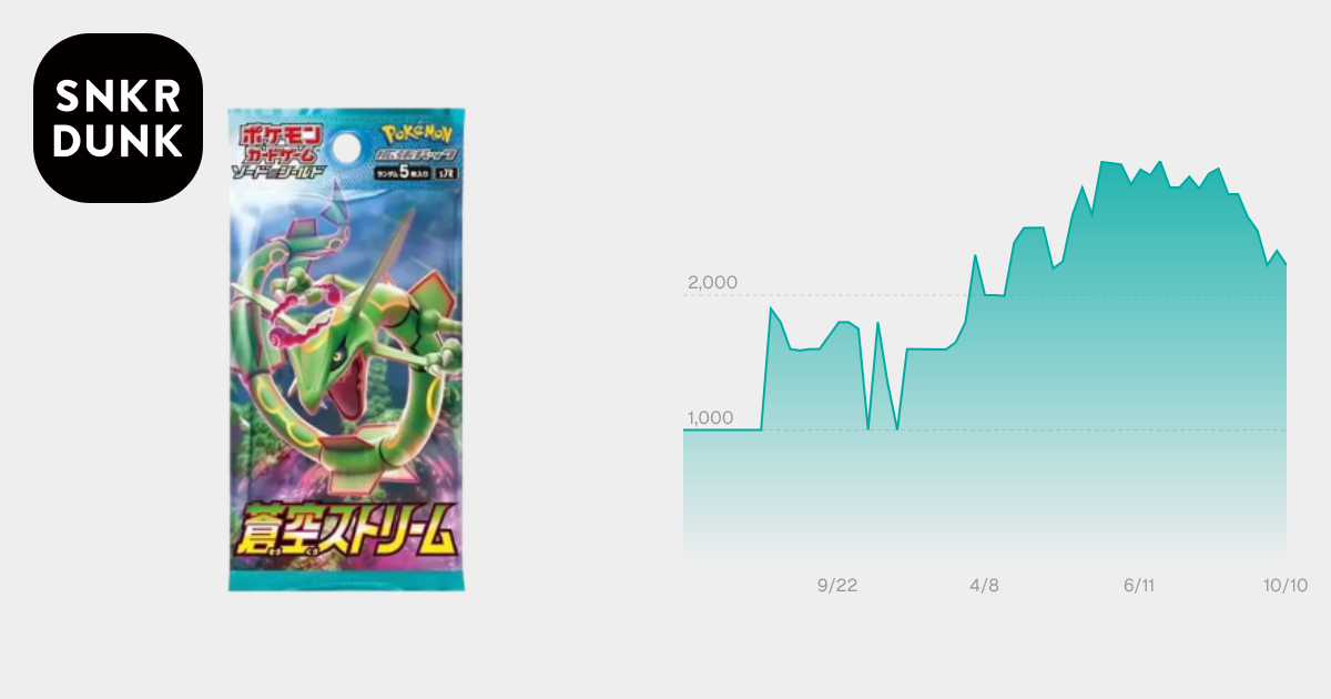ポケモンカードゲーム ソード ＆ シールド 拡張パック 蒼空ストリーム