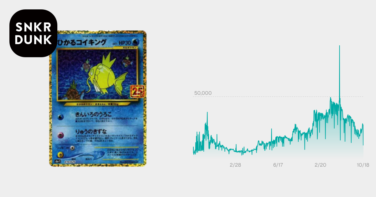 PSA10】ひかるコイキング: プロモ[S8a-P 010/025](プロモカードパック