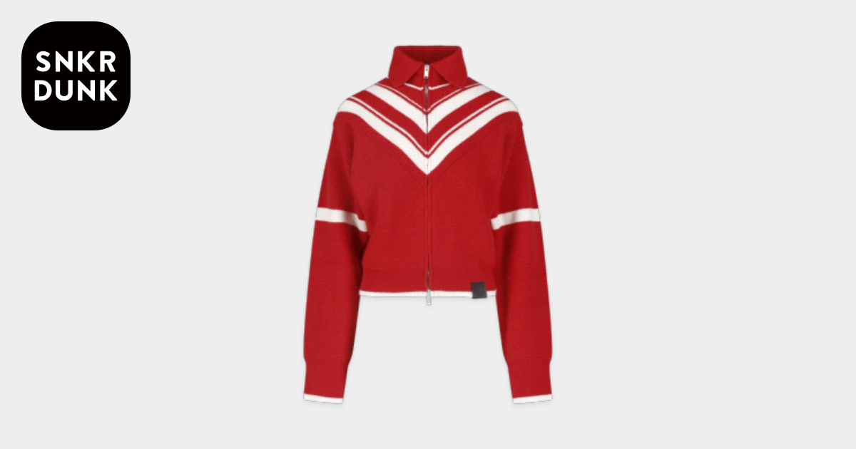 ステラマッカートニー ウィメンズ スポーティ 80s ウールニット ジップ
