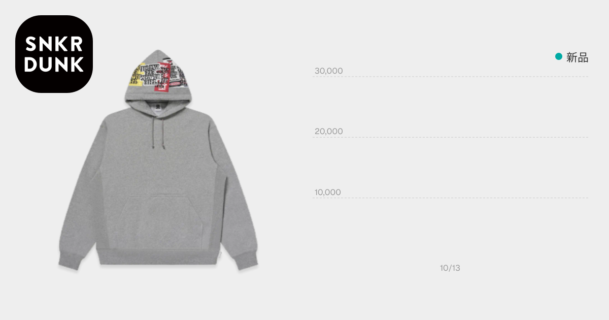 BlackEyePatch Assorted Labels Embroidered Hoodie 