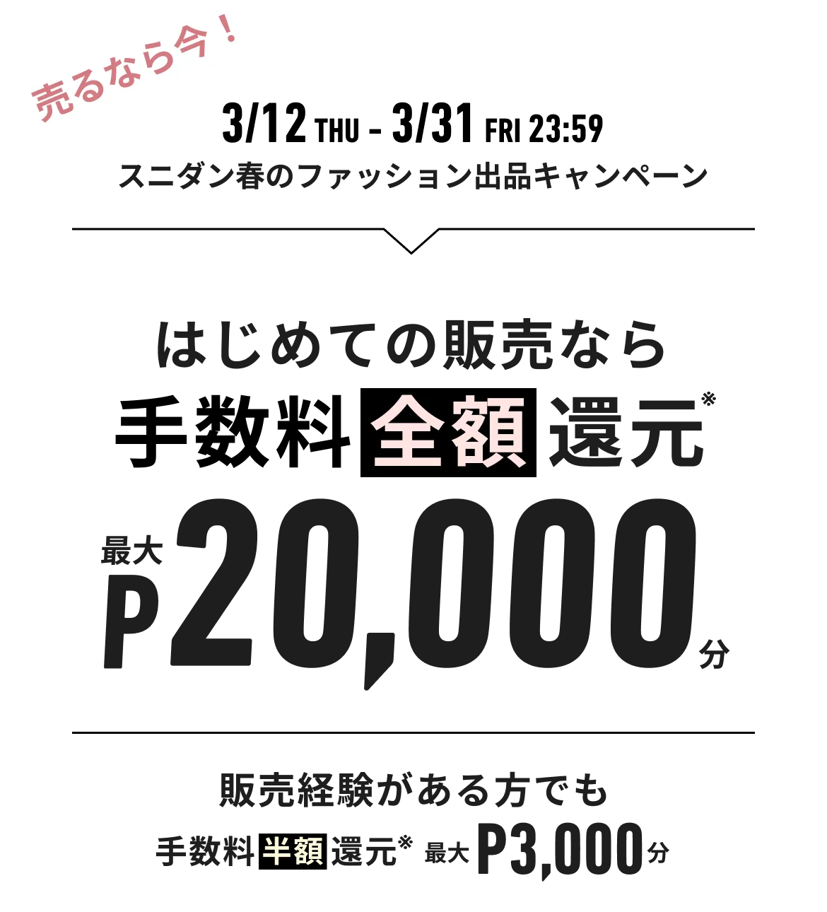 春の出品キャンペーン