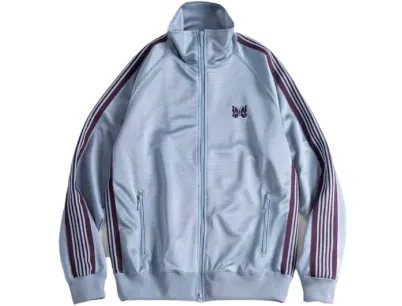 Needles Track Jacket Poly Smooth "Sax”