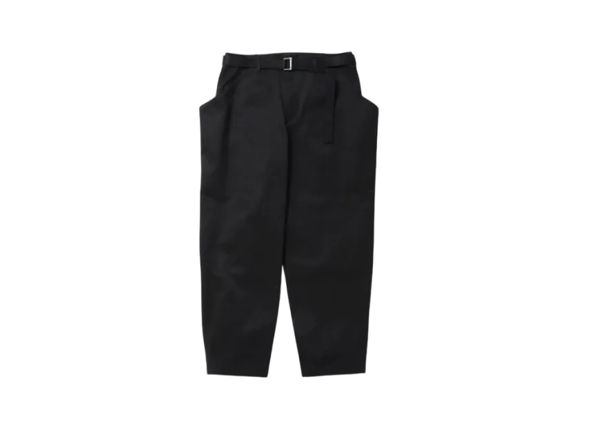 sacai Cotton Chino Pants "Black"