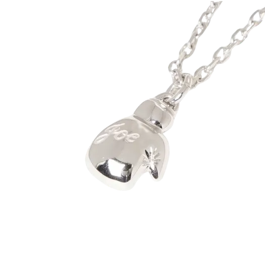 Joe x CORE JEWELS COLLABOLATION BOXING GLOVE NECKLACE "SILVER COLOR"