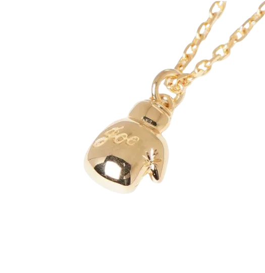 Joe x CORE JEWELS COLLABOLATION BOXING GLOVE NECKLACE "GOLD COLOR"