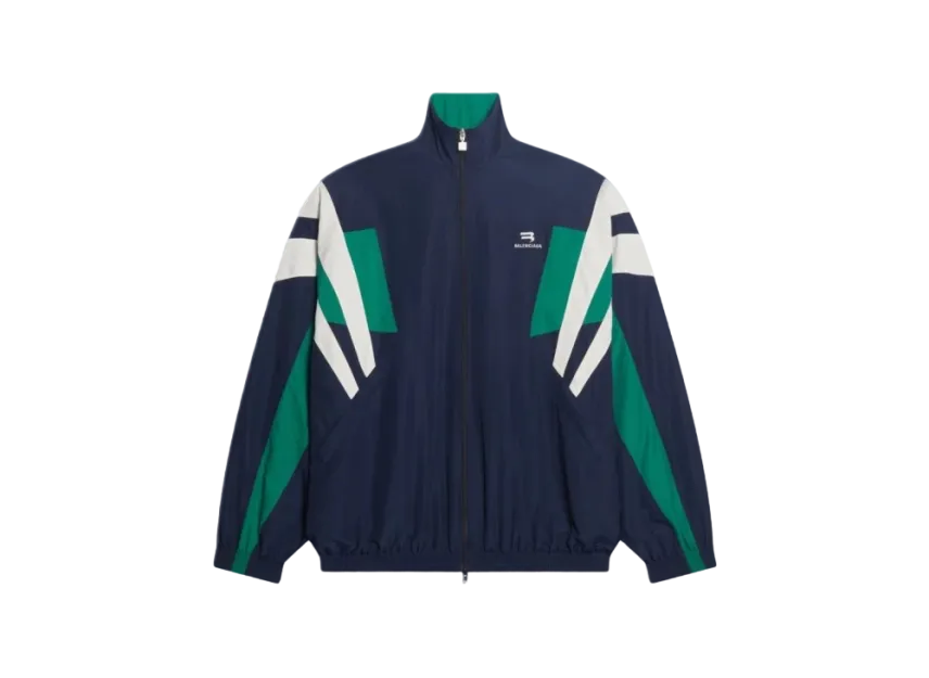 BALENCIAGA Sporty B Track Jacket "Blue"