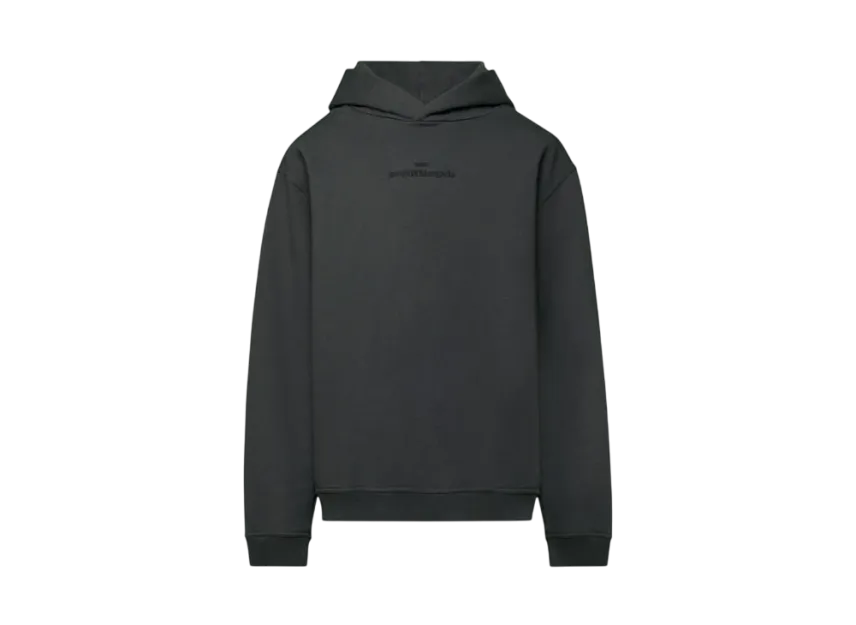 Maison Margiela Men's Hooded Sweatshirt "Washed Black”