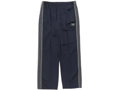 Needles TRACK PANT - POLY SMOOTH "Navy”