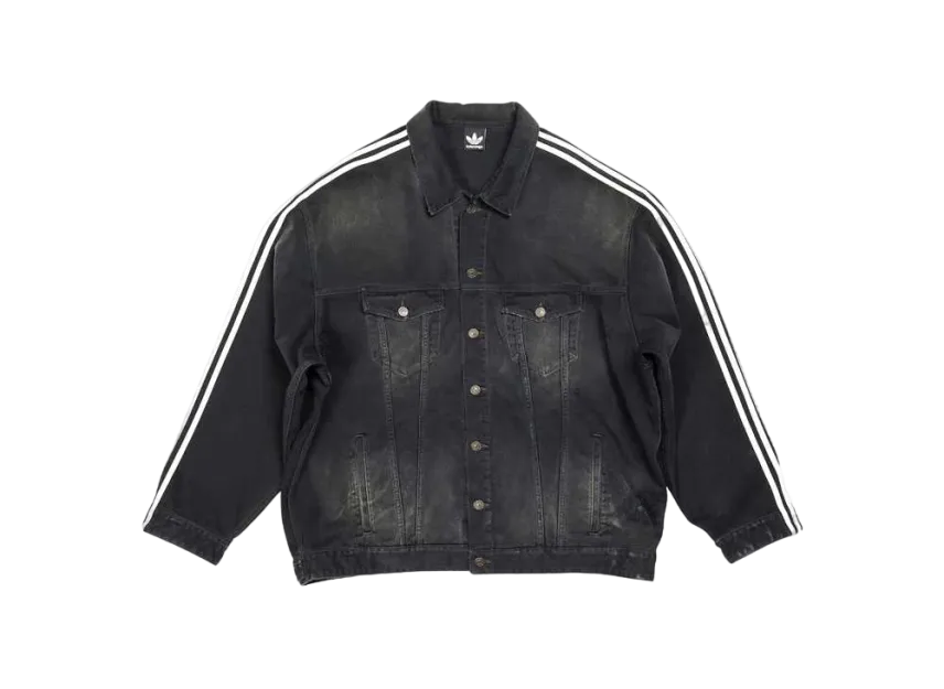 adidas BALENCIAGA Men's Oversized Jacket "Black"