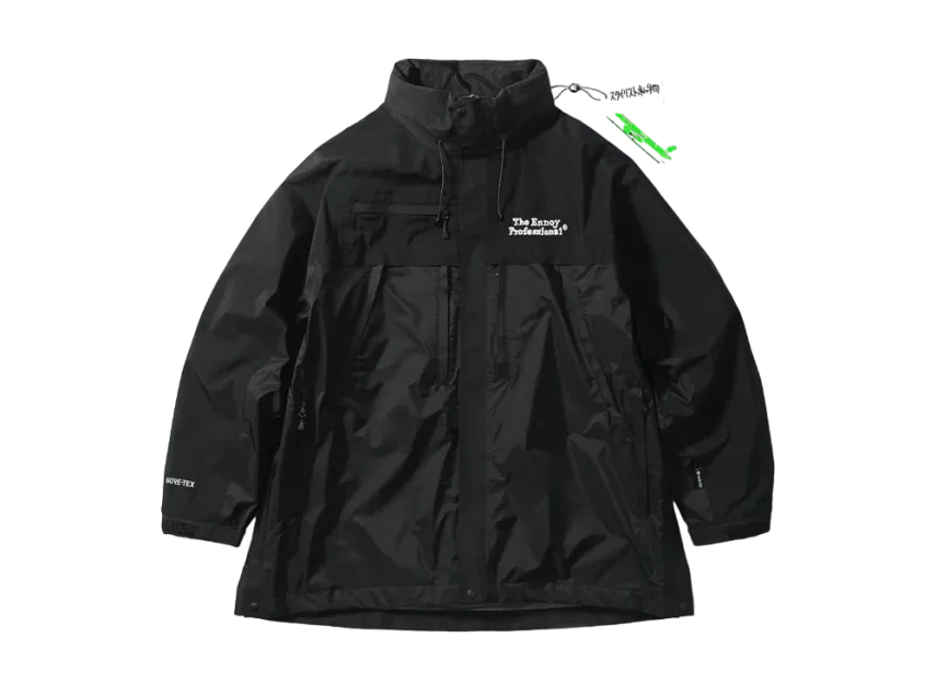 DAIWA PIER39 x ENNOY Gore-Tex Tech Tactical Jacket by Stefan Marx "Black”