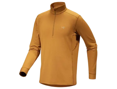 ARC'TERYX Raw Merino Wool Zip Neck Men'S "Yukon”