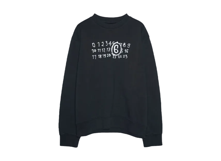 MM6 Maison Margiela SWEATSHIRT "Black”