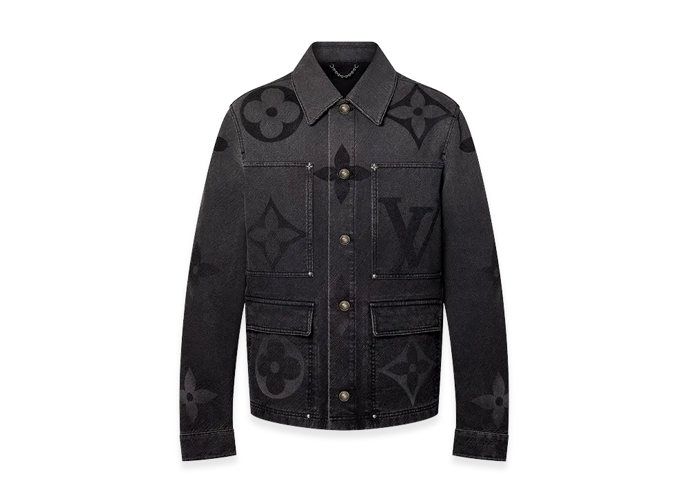 Louis Vuitton Monogram Denim Blouson "Black"