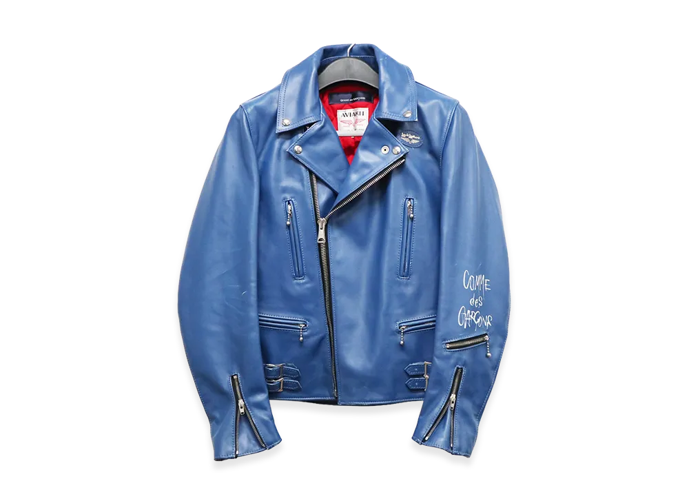 COMME des GARCONS Lewis Leathers Lightning "Blue"