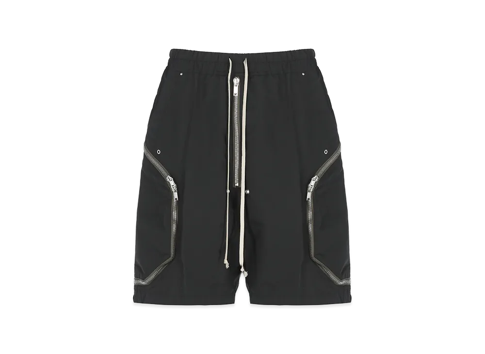 Rick Owens Heizer Nylon Shorts "Black"