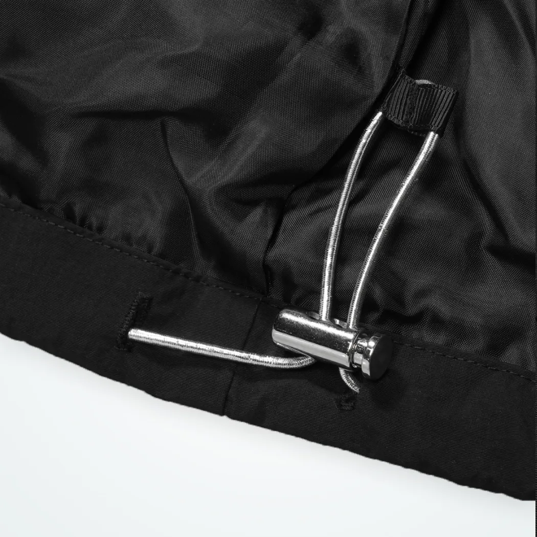 Arcade REX by ChroNoiR NYLON TRACK JAKET BLACK