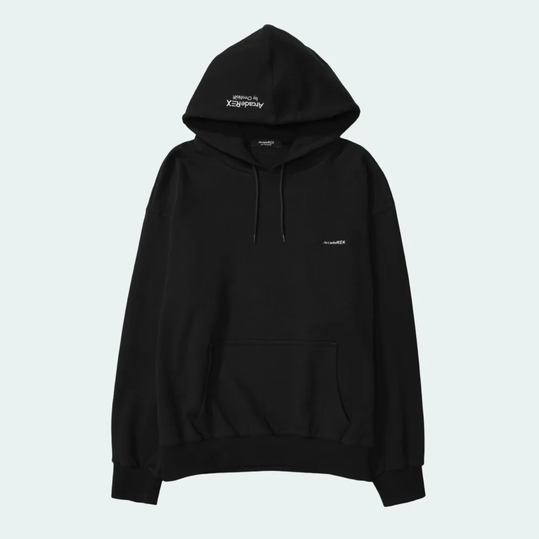 Arcade REX by ChroNoiR SMALL BOX LOGO PARKA BLACK