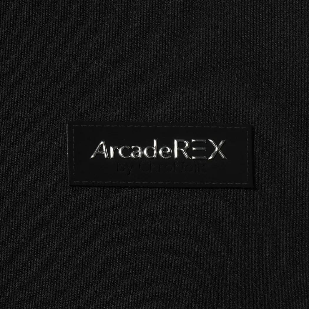 Arcade REX by ChroNoiR SMALL BOX LOGO PARKA BLACK