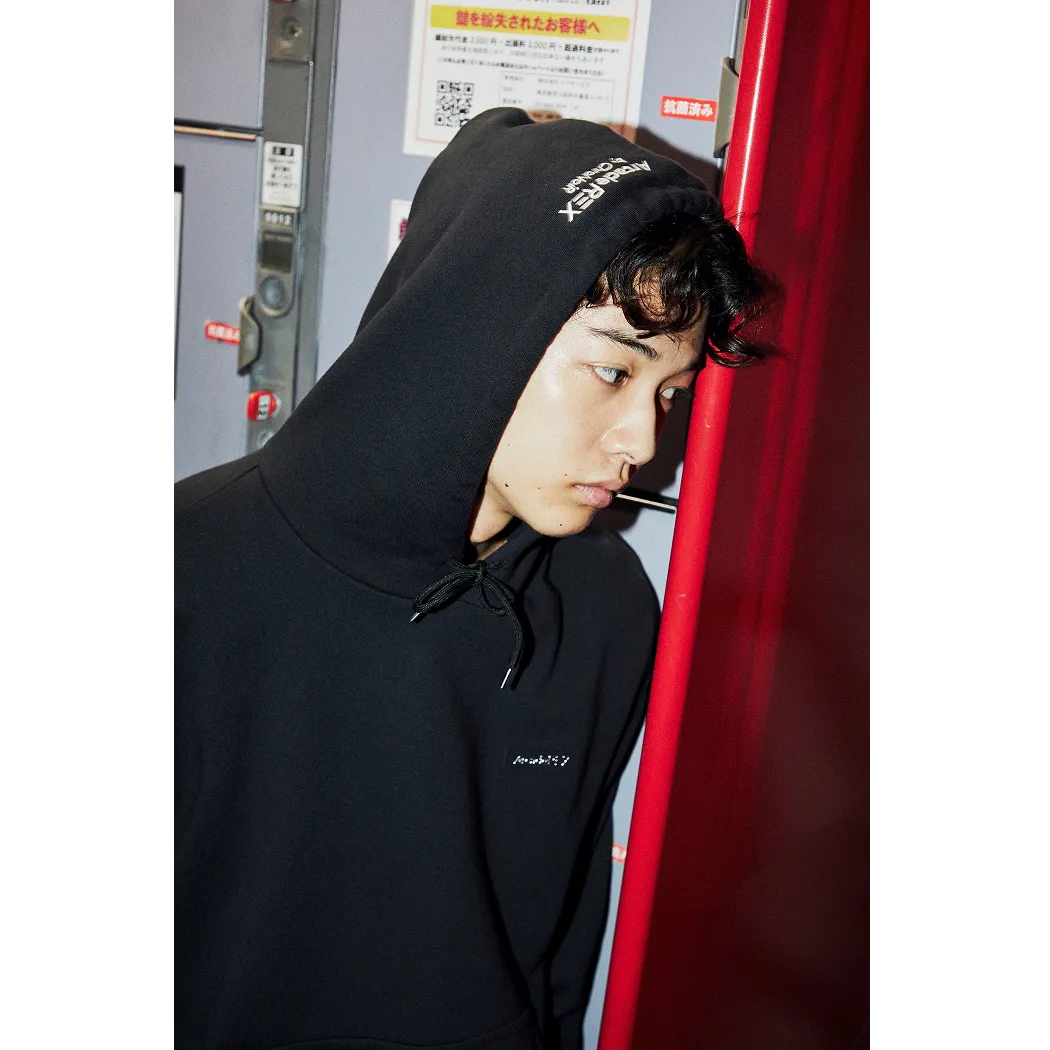 Arcade REX by ChroNoiR SMALL BOX LOGO PARKA BLACK