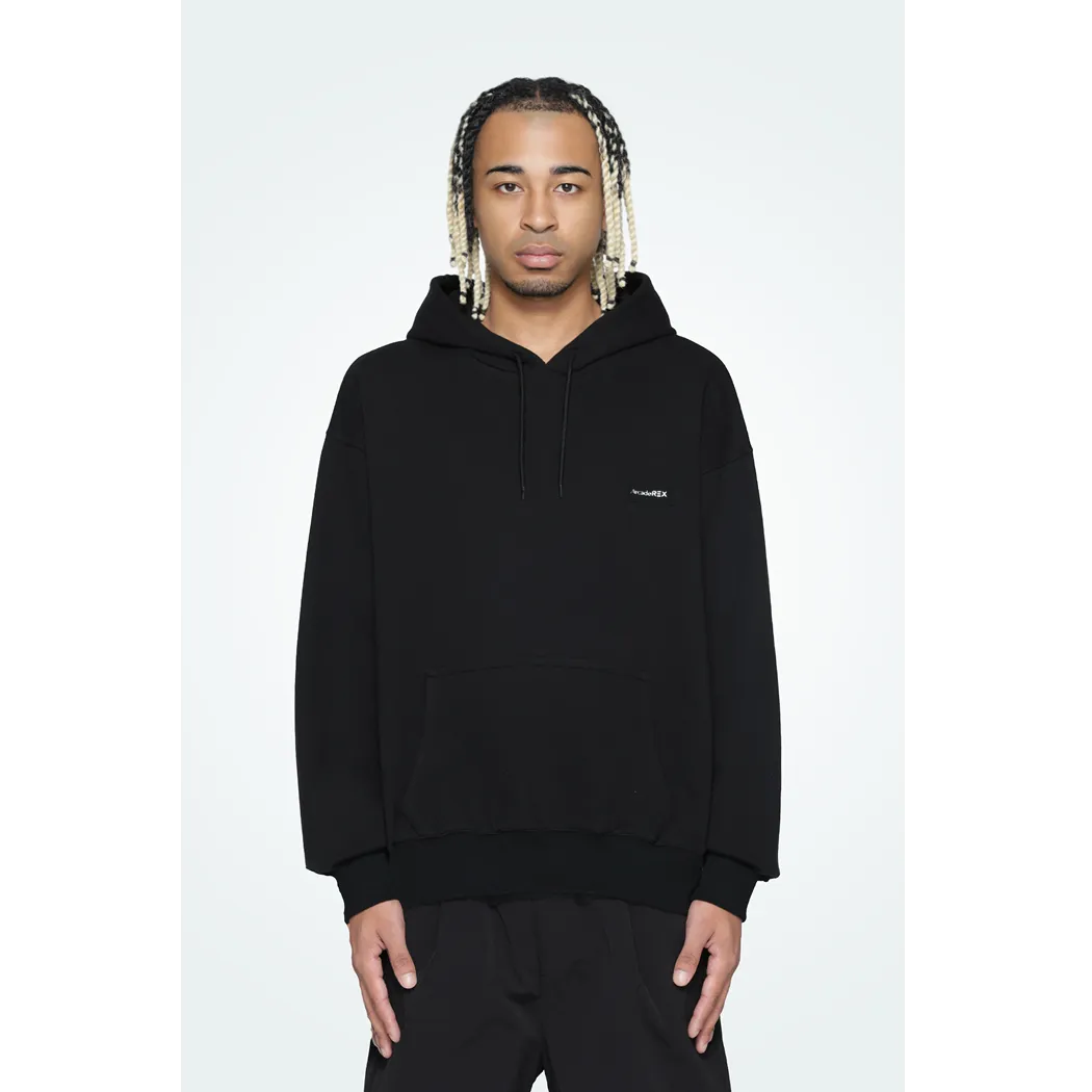 Arcade REX by ChroNoiR SMALL BOX LOGO PARKA BLACK
