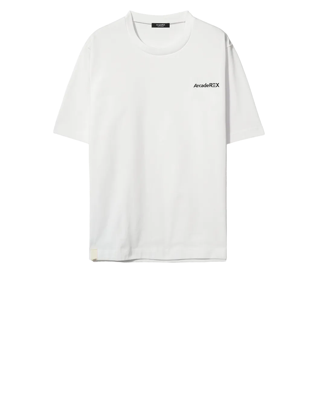 Arcade REX by ChroNoiR EMBROIDERY LOGO S/S T-SHIRT WHITE