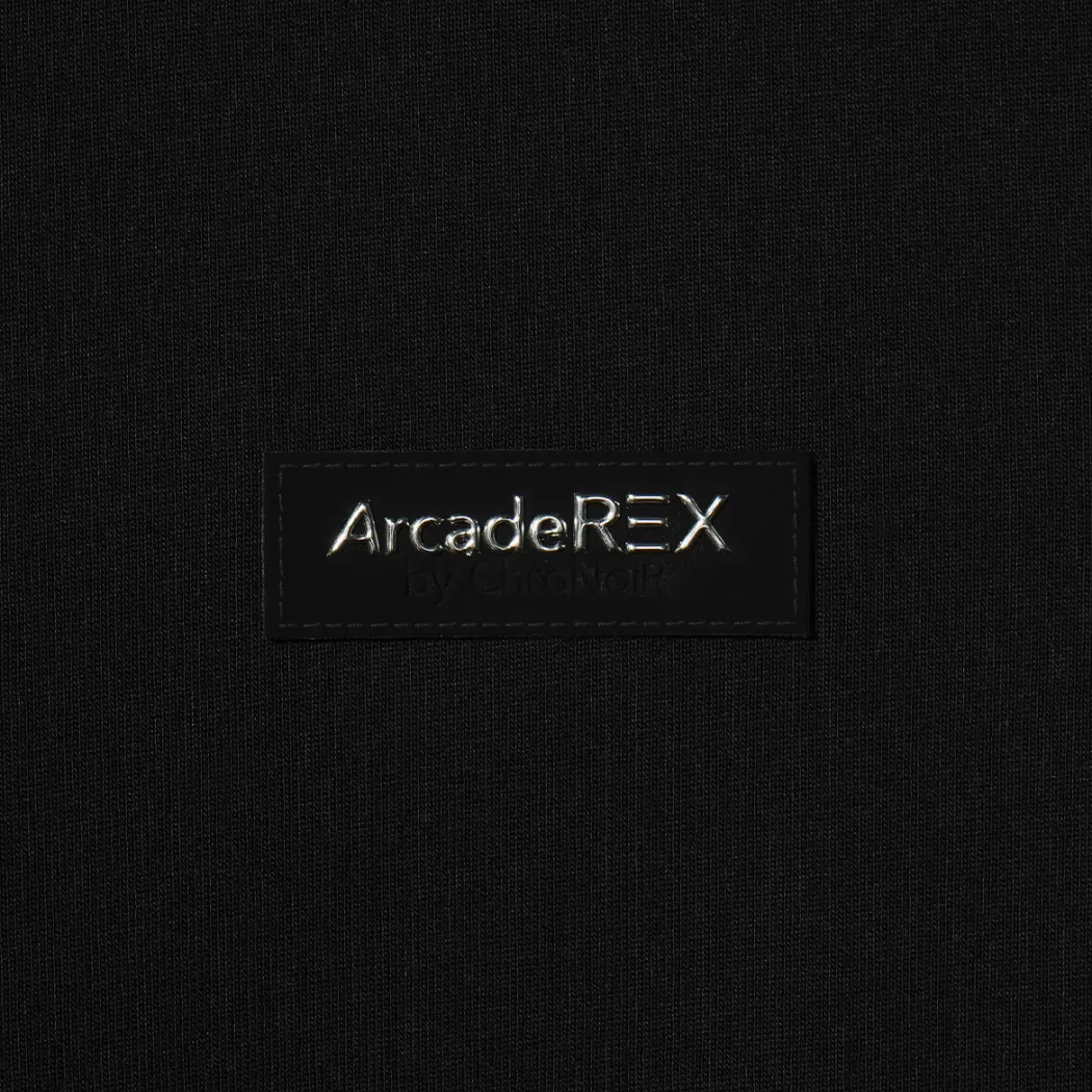Arcade REX by ChroNoiR SMALL BOX LOGO S/S T-SHIRT BLACK