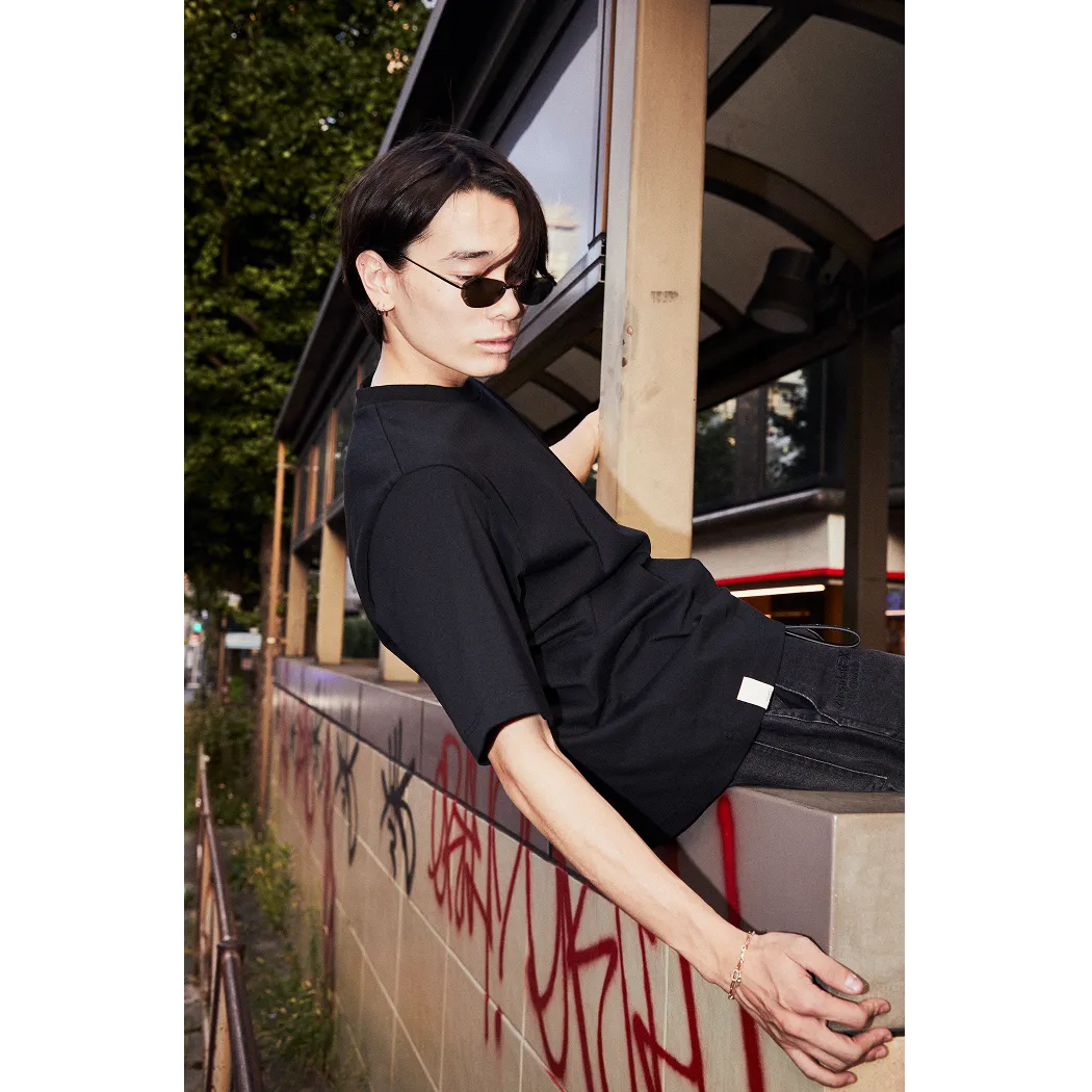 Arcade REX by ChroNoiR SMALL BOX LOGO S/S T-SHIRT BLACK