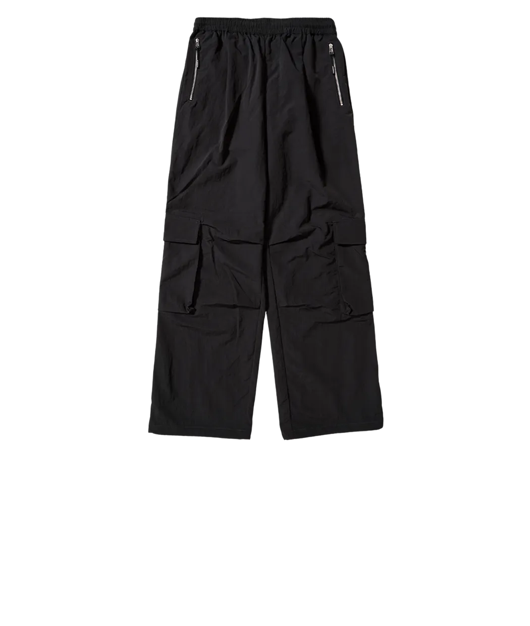 Arcade REX by ChroNoiR NYLON CARGO PANTS BLACK