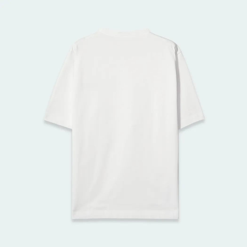 Arcade REX by ChroNoiR EMBROIDERY LOGO S/S T-SHIRT WHITE