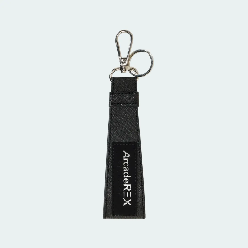Arcade REX by ChroNoiR BOX LOGO KEY RING BLACK