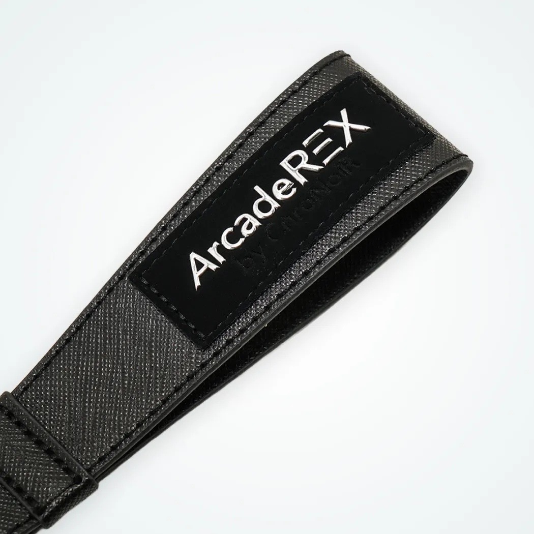 Arcade REX by ChroNoiR BOX LOGO KEY RING BLACK